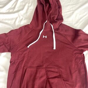 Under Armour Burgundy Pullover Hoodie